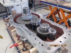 Repair and inspection on gearbox EKATO EKF-3V-280-660-KR