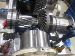 Inspection and repair on KUMERA RD-4630-L-E1 gearbox