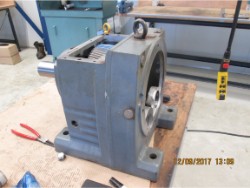 Inspection and repair on SEW R97 AM160/II2GD gearbox