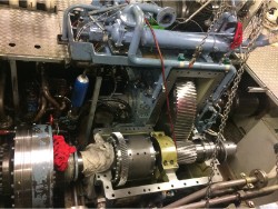 Inspection and repair on KELLER AN725 gearbox