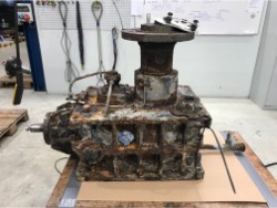 Inspection and repair on OSTERMANN KNV2-250-LR gearbox