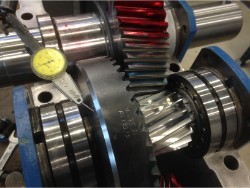 Inspection and repair on TGW KBN-200 gearbox