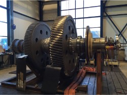 Inspection and repair on LOHMANN-STOLTERFOHT GJZ 1715 gearbox