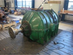 Inspection and repair on BUSS G-160 gearbox