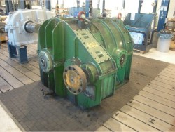 Inspection and repair on BUSS G-160 gearbox