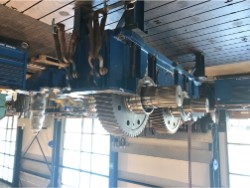 Inspection and repair on WGW AA-SCZ-600/2/S gearbox