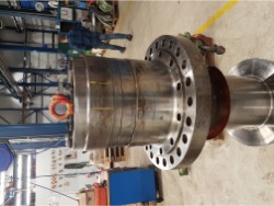 Inspection and repair on ASUG GVE 800x3,75-800x0,4 gearbox