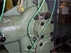 Inspection and repair on FLENDER Sonder 195 gearbox