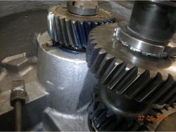 Inspection and repair on KESTERMAN ASVU-110-3HX-100 gearbox