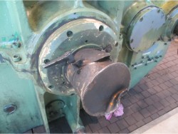 Inspection and repair on BUSS G-160 gearbox