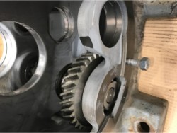 Inspection and repair on SEW R97-A-II2GD gearbox