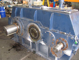 ZPMC gearbox inspection