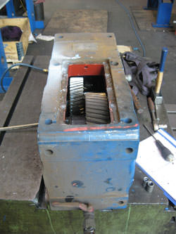 Repair of gearbox brand Kumera