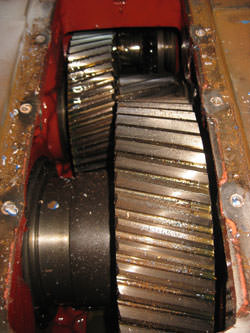 Repair of gearbox brand Kumera