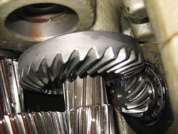 Repair of gearbox brand Kumera