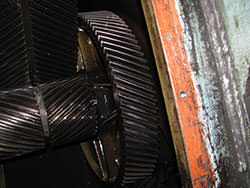 Reparatie van een ASEA BROWN BOVERI tandwielkast