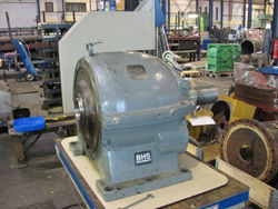 Inspection of a BHS gearbox
