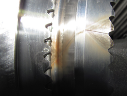 Inspection of a BHS gearbox