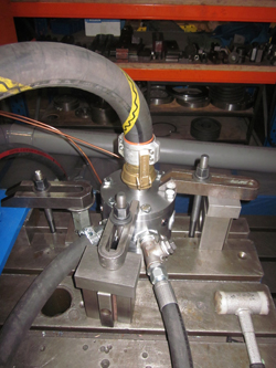 Inspection of a BHS gearbox