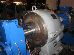 Inspection of a BHS gearbox