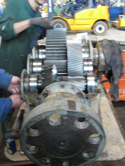 Repair of a BIERENS gearbox