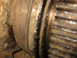 Repair of a BIERENS gearbox