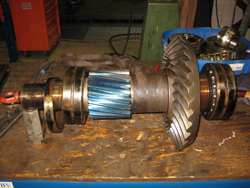 Repair of a BIERENS gearbox