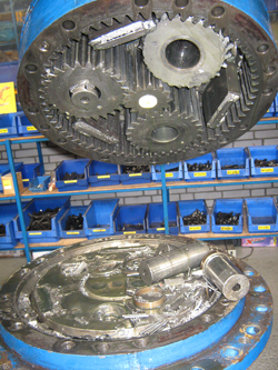 Repair of a BONFIGLIOLI gearbox