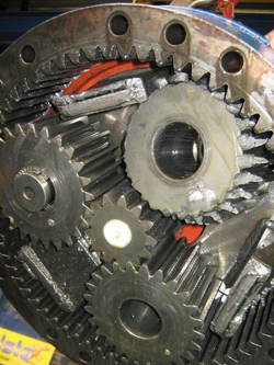 Repair of a BONFIGLIOLI gearbox