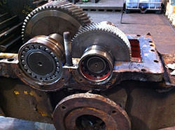 Reparatur einer CFEM Getriebe