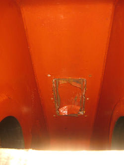 Service on a CFEM gearbox