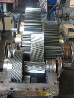 Repair of a CFEM gearbox