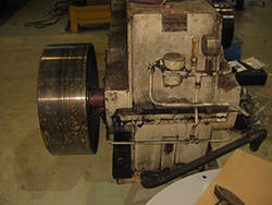 Service on a CONRAD STORK gearbox