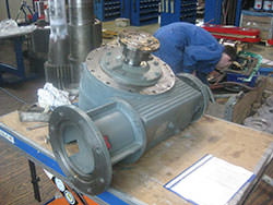 Service on a DELROYD gearbox