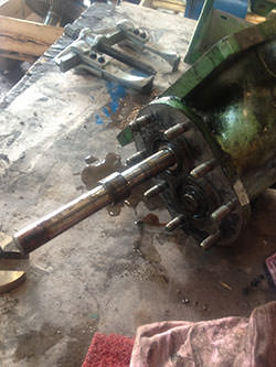 Repair of a FLENDER gearbox