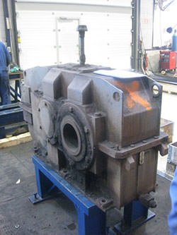 Repair of a FLENDER gearbox