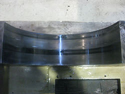 Inspection of a FLENDER gearbox