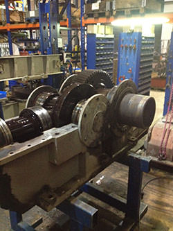 Repair of a FLENDER gearbox