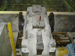 Service on a FLENDER gearbox