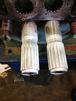 Repair of a FLENDER gearbox