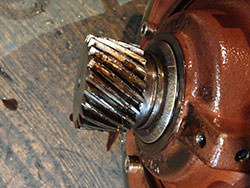 Repair of a FLENDER gearbox