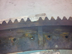 Spares for Gear Segment gearbox
