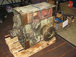 Repair of a HANSEN gearbox