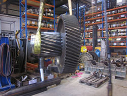 Service on a HANSEN gearbox