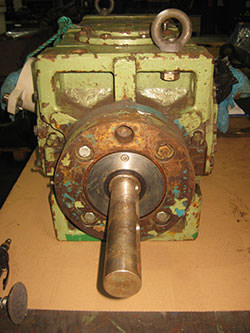 Repair of a HANSEN gearbox