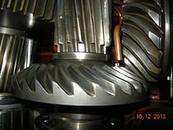 Service on a HANSEN gearbox