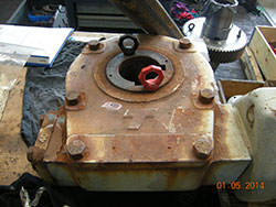 Repair of a HANSEN gearbox