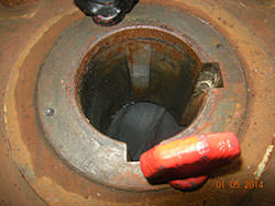 Service on a HANSEN gearbox