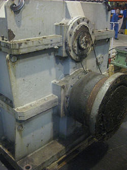 Service on a JAHNEL & KESTERMANN gearbox