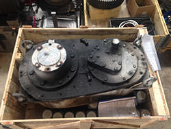 Service on a JAHNEL & KESTERMANN gearbox